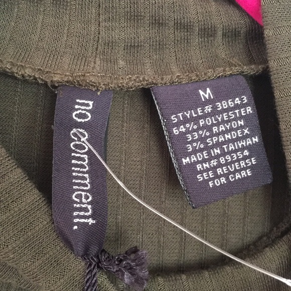 No Comment. Half Sleeve Ribbed Shirt - Picture 2 of 4